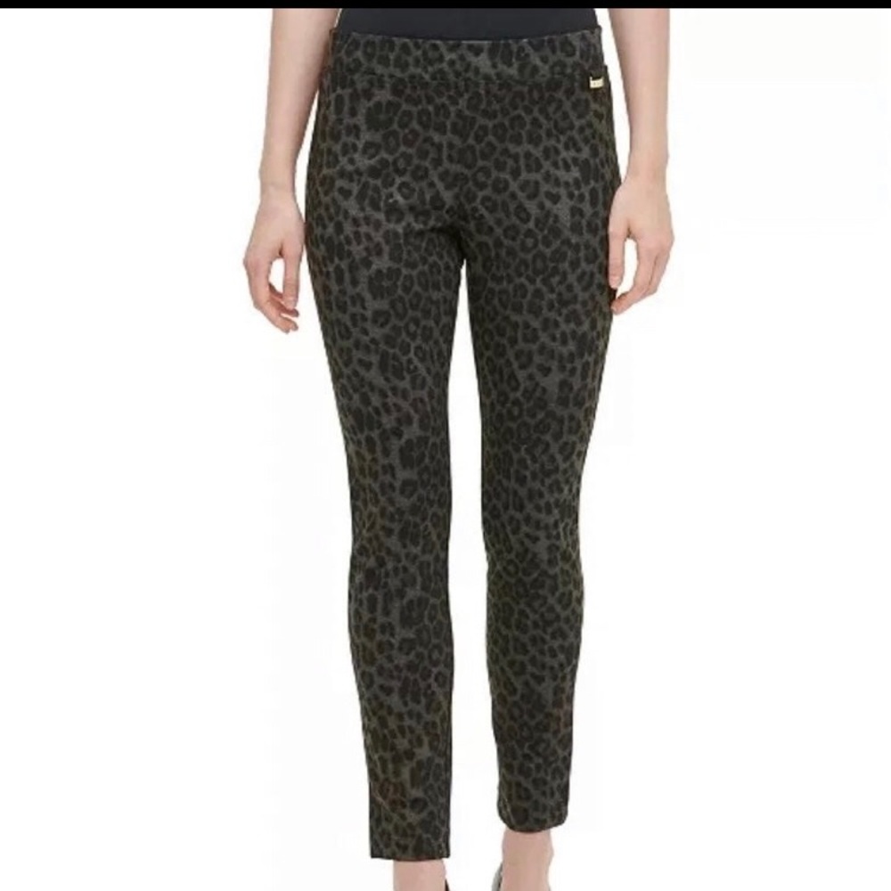 New Calvin Klein Animal Print Compression Pants